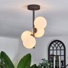 Chehalis Ceiling Light - glass 12 cm white, 4-light sources