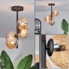 Chehalis Ceiling Light - glass 12 cm Amber, 4-light sources