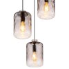 Globo DARINA Pendant Light black, 3-light sources