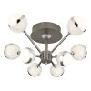 Globo UNTSY Ceiling Light LED chrome, titanium, 1-light source, Remote control