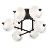 Globo AIDA Ceiling Light LED black, 7-light sources