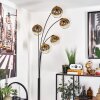 Koyoto Floor Lamp - glass 15 cm gold, clear, 5-light sources