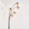 Gastor Floor Lamp - glass 15 cm Amber, clear, 5-light sources