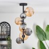 Chehalis Ceiling Light - glass 10 cm, 12cm, 15cm Amber, Smoke-coloured, 8-light sources