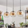 Koyotot Pendant Light - glass 30 cm Amber, clear, 3-light sources