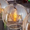 Koyotot Pendant Light - glass 30 cm Amber, clear, 3-light sources