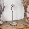 Stampen table lamp matt nickel, 1-light source