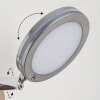 Sarnadinha wall light LED matt nickel, 1-light source