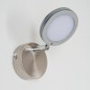 Sarnadinha wall light LED matt nickel, 1-light source