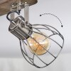 Bitterroot ceiling light grey, Ecru, 4-light sources