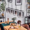 Lauden hanging light chrome, clear, 4-light sources