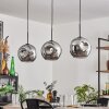 Ripoll hanging light chrome, 3-light sources