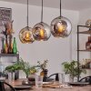 Ripoll hanging light chrome, 3-light sources