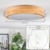 Sofo ceiling light LED white, 1-light source