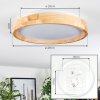 Sofo ceiling light LED white, 1-light source