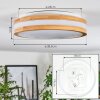 Sofo ceiling light LED white, 1-light source