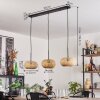 Bauro hanging light black, 3-light sources