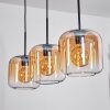 Lauden pendant light black, 3-light sources