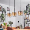 Lauden pendant light black, 3-light sources