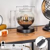 Koyoto table lamp 15 cm black, 1-light source