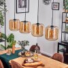 Lauden hanging light black, 4-light sources