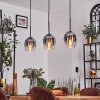 Vevino pendant light black, 3-light sources