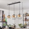 Koyoto hanging light black, 3-light sources