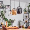 Vevino pendant light black, 3-light sources