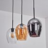 Vevino pendant light black, 3-light sources