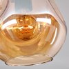 Ripoll ceiling light Amber, 1-light source