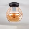 Ripoll ceiling light Amber, 1-light source