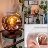 Apedo table lamp clear, coppery, 1-light source