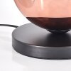 Apedo table lamp clear, coppery, 1-light source