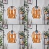 Vevino pendant light black, 3-light sources