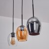 Vevino pendant light black, 3-light sources