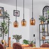 Vevino pendant light black, 3-light sources