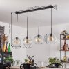 Ripoll hanging light black, 4-light sources