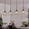 Ripoll hanging light black, 4-light sources