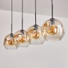 Ripoll hanging light black, 4-light sources