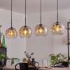 Ripoll hanging light black, 4-light sources