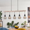 Soungou pendant light Ecru, black, 5-light sources