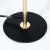 Mushroom Shaped  Sandvig table lamp brass, black, 1-light source