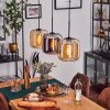 Lauden pendant light black, 3-light sources