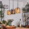 Lauden pendant light black, 3-light sources