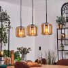 Lauden pendant light Amber, 3-light sources