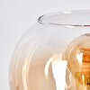 Apedo table lamp Amber, clear, 1-light source