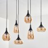 Maynal hanging light black, 6-light sources