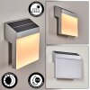 Vanhaniemi outdoor wall light LED grey, white, 1-light source