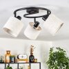 Bassagoda ceiling light black, 3-light sources