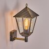 Anfei outdoor wall light brown, gold, 1-light source